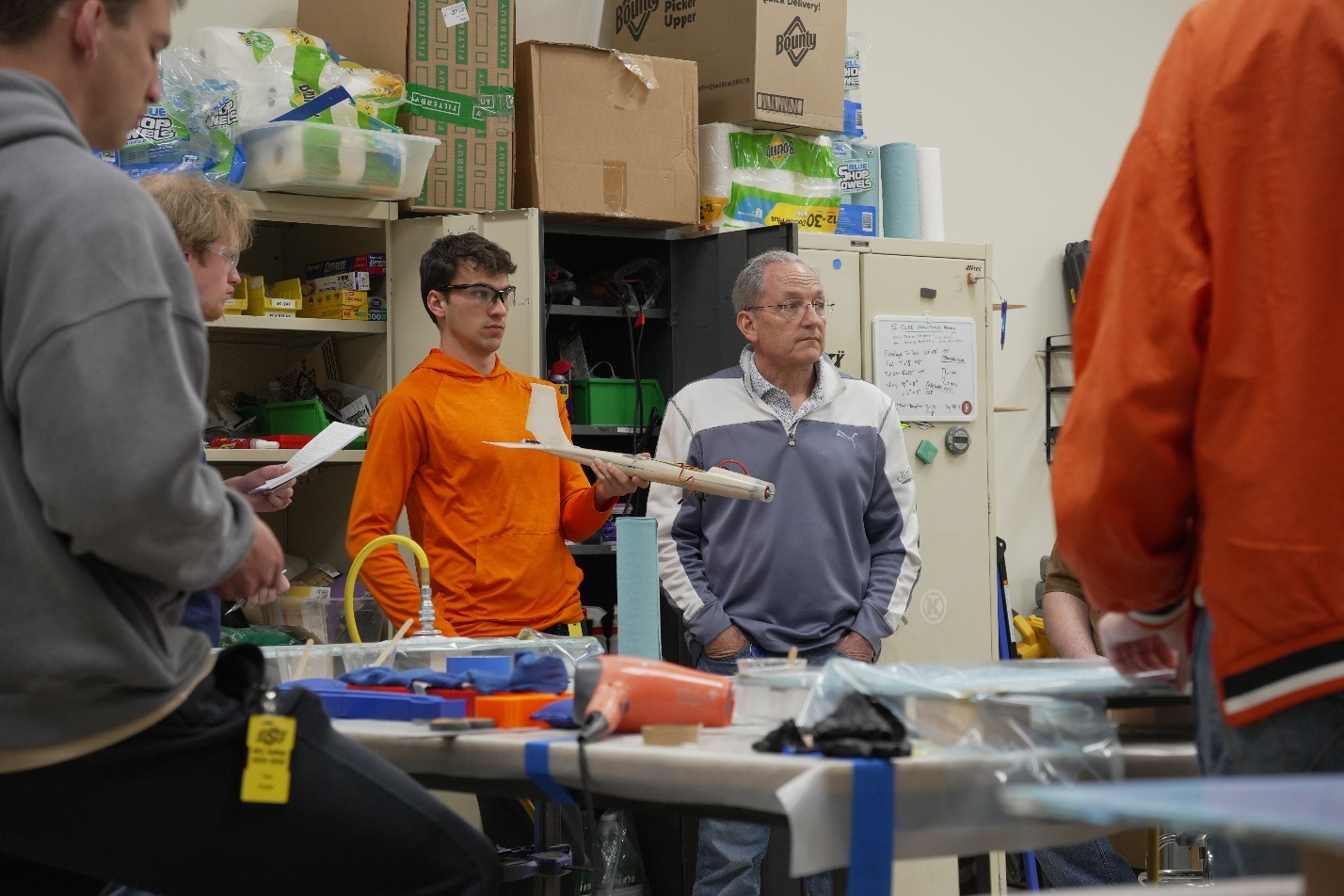 Receiving manufacturing feedback