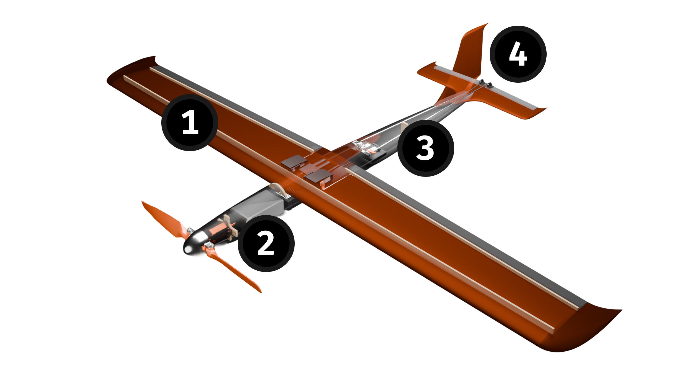 Monarch aircraft specification diagram